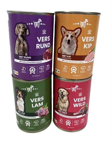 Hondenvoer | Complete assortiment | Alle soorten |  Alle merken | Voor alle honden