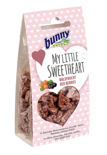 Bunny Nature My Little Sweetheart Bosvruchten knaagdier snacks, 30 gram