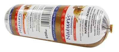 Naturis Houdbaar Kalkoen 650gr, natvoer voor honden, gestoomd kalkoenvlees met zeewier