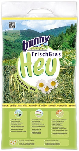 Bunny Nature Vers Gras Hooi met Kamille, 500 gram, knaagdier snack