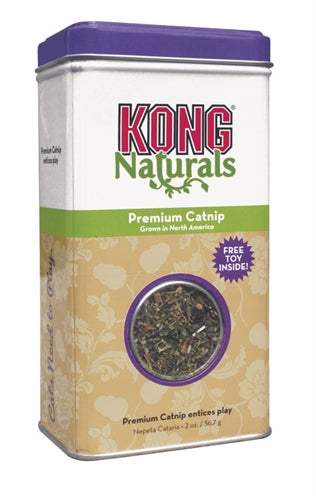 Hersluitbaar blikje Kong Naturals Catnip 60 gram