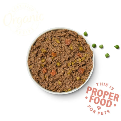 Lily's Kitchen Dog Organic Beef Supper 11x150g, natvoer voor hond, biologisch rund, kip en varken