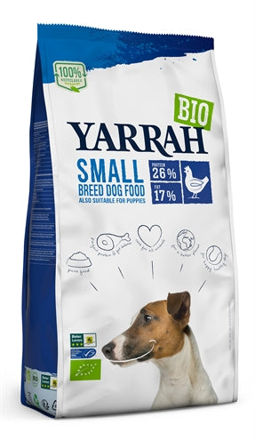 Yarrah Dog Biologische Brokken Small Breed Kip