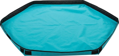 Trixie Indoor Knaagdierren Turquoise/Grijs 150x65 cm, opvouwbare ren voor konijnen, cavia's, puppy's en kittens