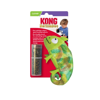 Kong Kameleon Met Catnip Hervulbaar