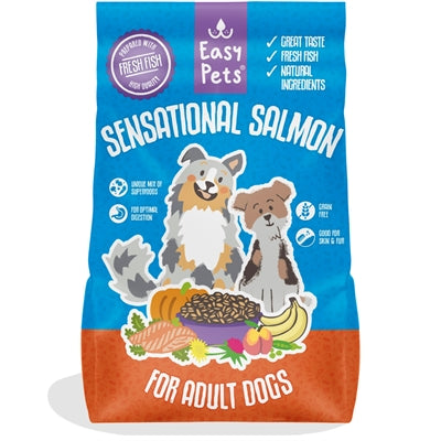 Easypets Adult Sensational Salmon Graanvrij 2kg zak hondenvoer