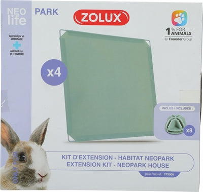  konijnenkooi-uitbreiding-zolux-neolife-neopark-gesloten-panelen