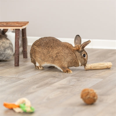 Afbeelding van Trixie Grasspeelgoed Met Jute, gemaakt van gras en jute