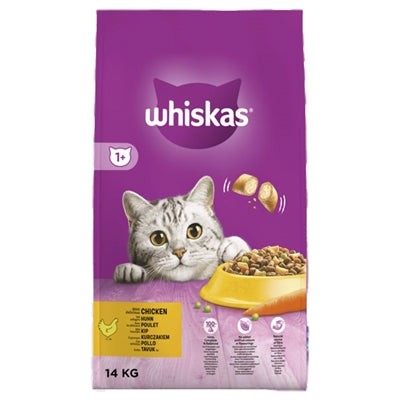 Whiskas Adult Chicken 14kg zak kattenvoer