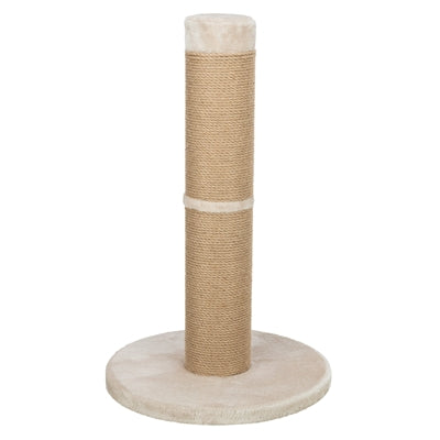 Trixie Krabpaal Gabriella XXL Beige, 80 cm hoge katten krabpaal met massieve bodemplaat