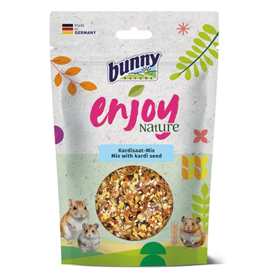 Bunny Nature Enjoynature Kardizaad Mix 120gr, knaagdier snack